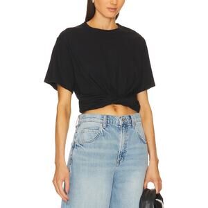 A.L.C. 'Mimi' Black Tee Size M